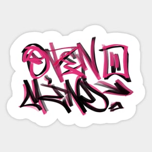 Open Mind Sticker